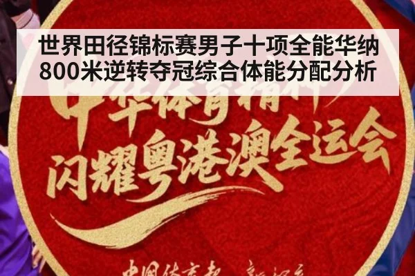 世界田径锦标赛男子十项全能华纳800米逆转夺冠综合体能分配分析